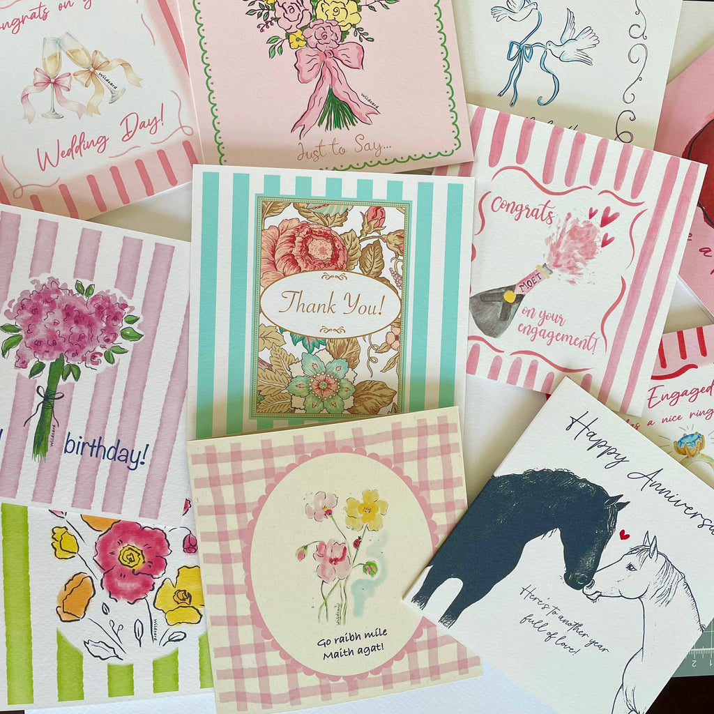 Go raibh maith agat / Thank you card in the Irish language