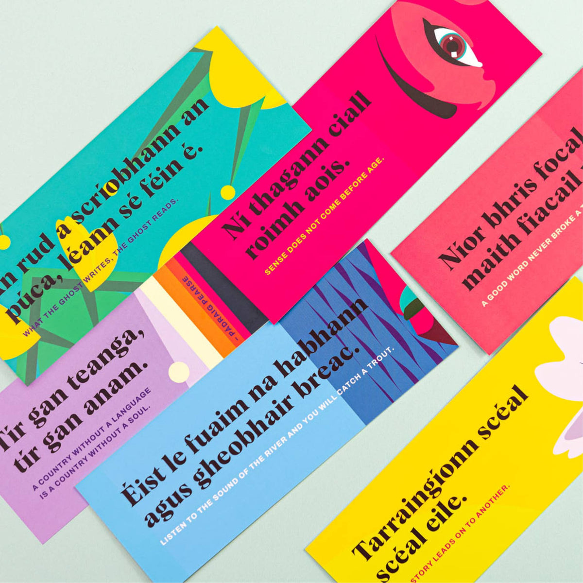 Language: Irish Proverb Bookmark Pack