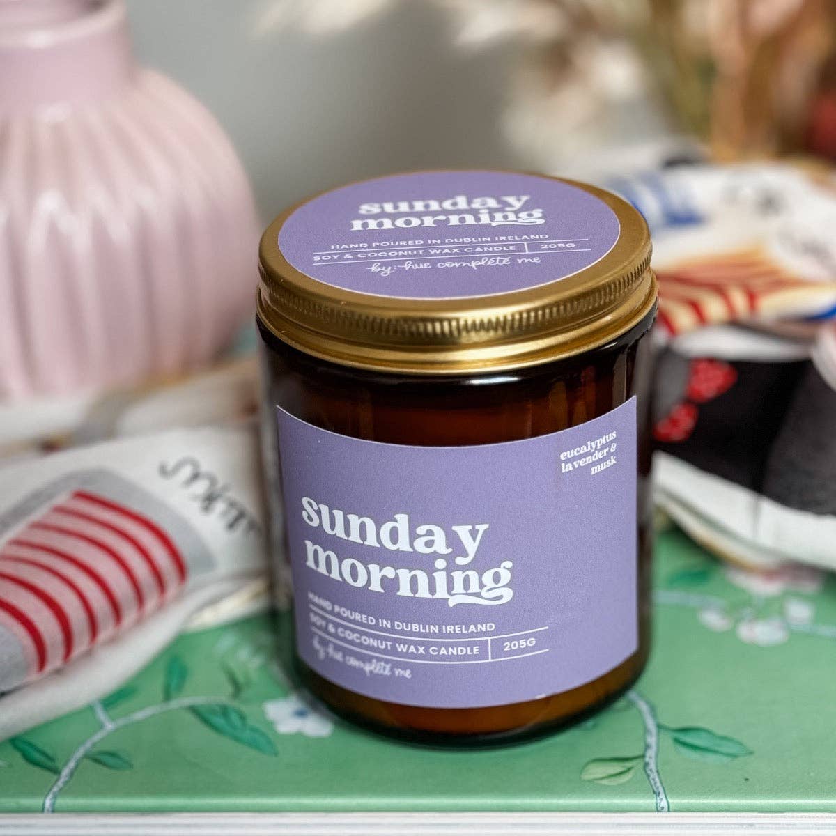 Sunday Morning Amber Jar Candle