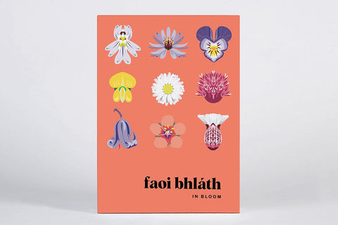 FAOI BHLÁTH / IN BLOOM – 15 Thank you notecards with envelopes