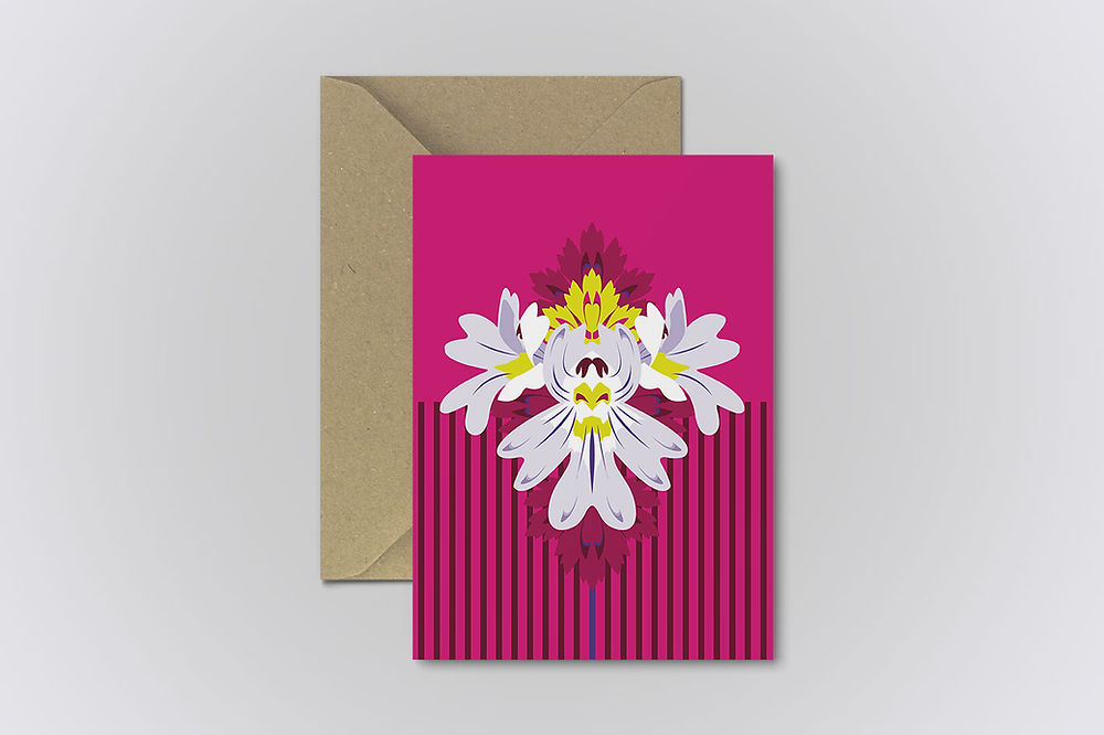 GLANROSC / Eyebright – Greeting card