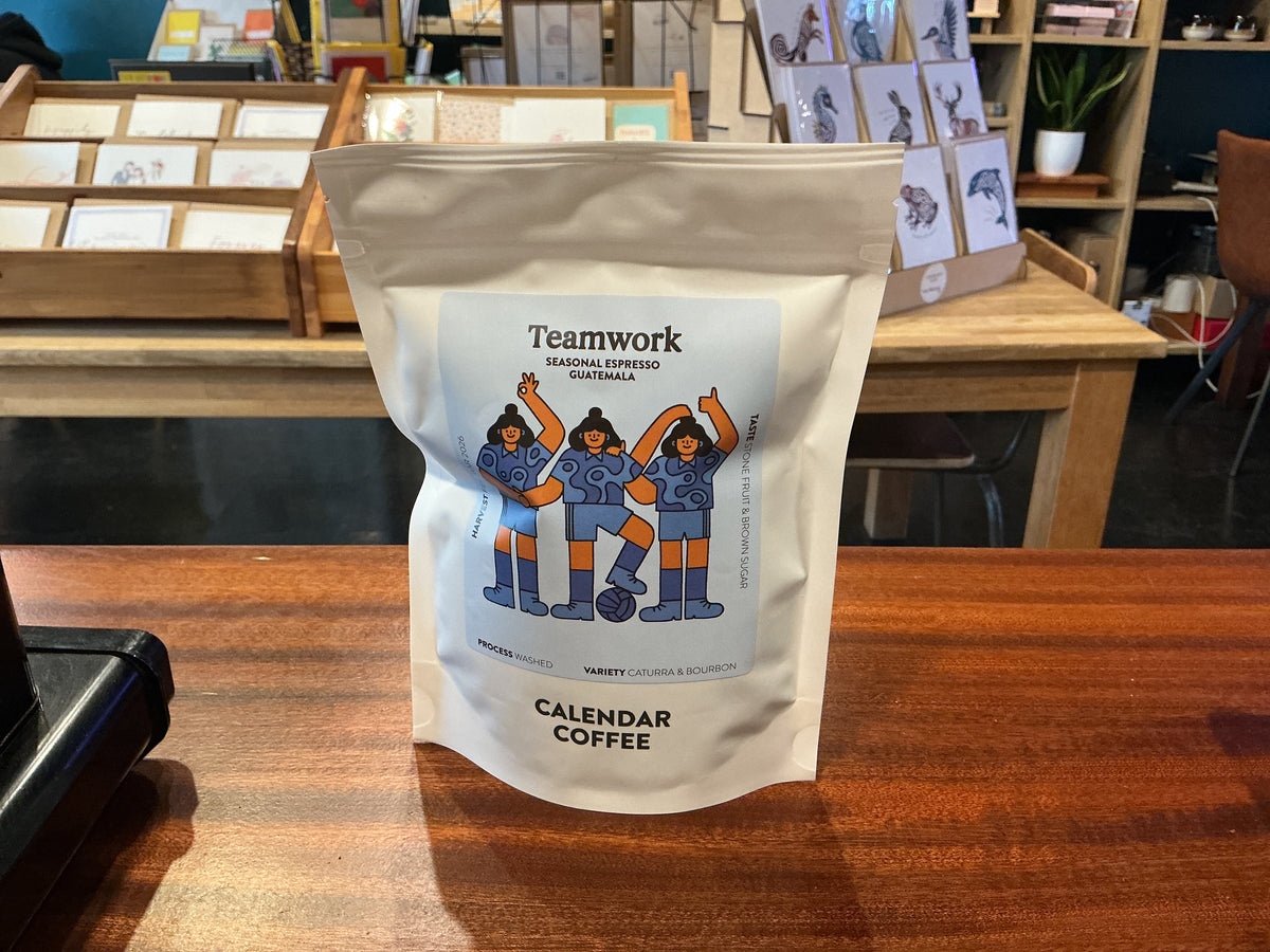 Teamwork Seasonal Espresso | Colombia | Calendar Coffee