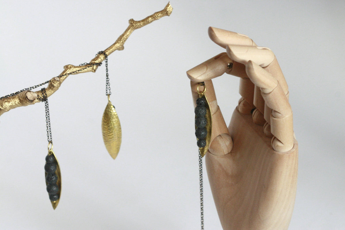 Aromatherapy Necklace | Essential Oil Diffuser Necklace | Kaiko Studio
