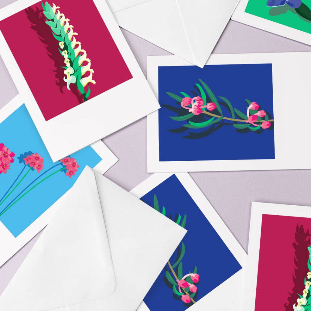 Petal Greeting Card Box