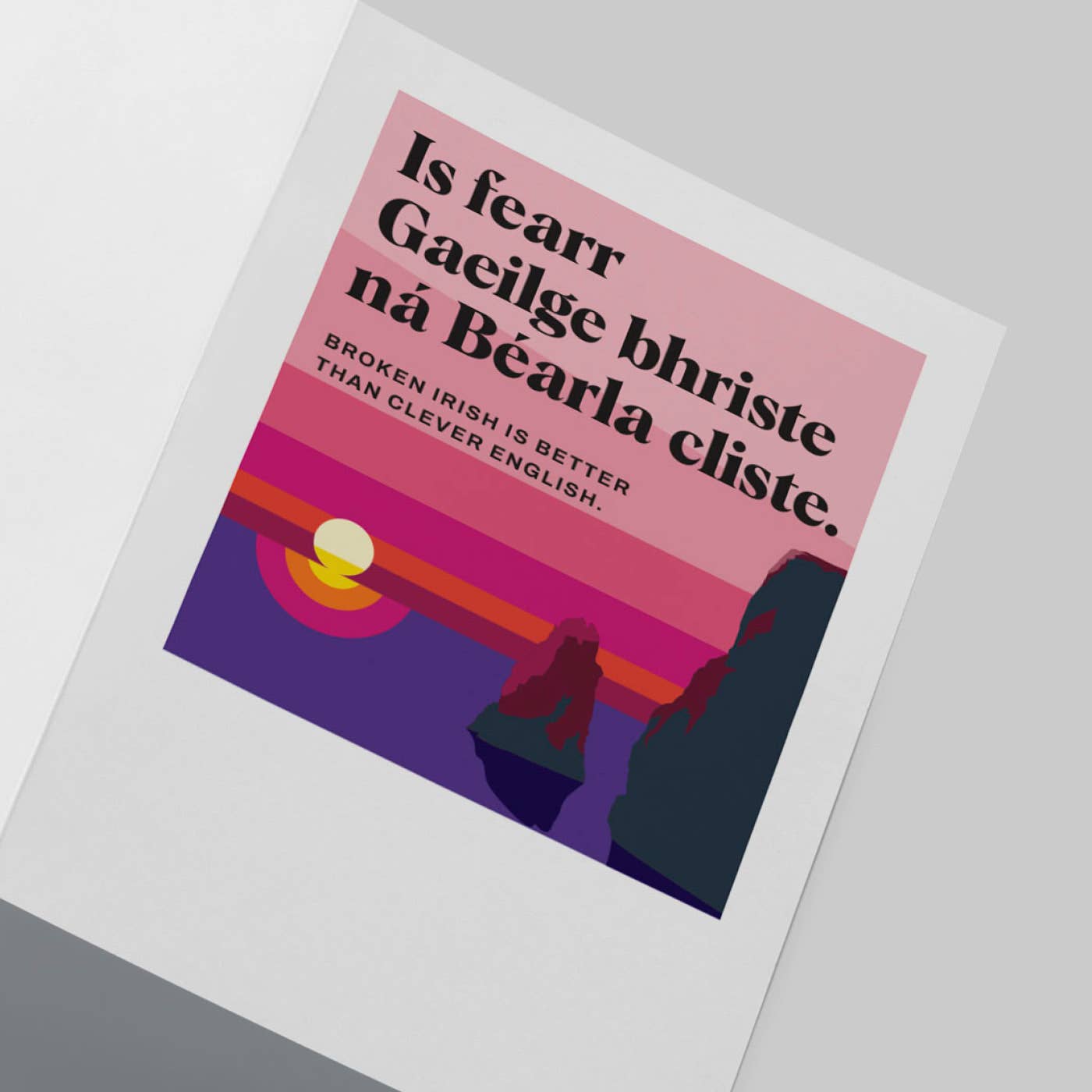 Cárta Beannachta Gaeilge
