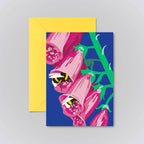 Foxglove Greeting Card