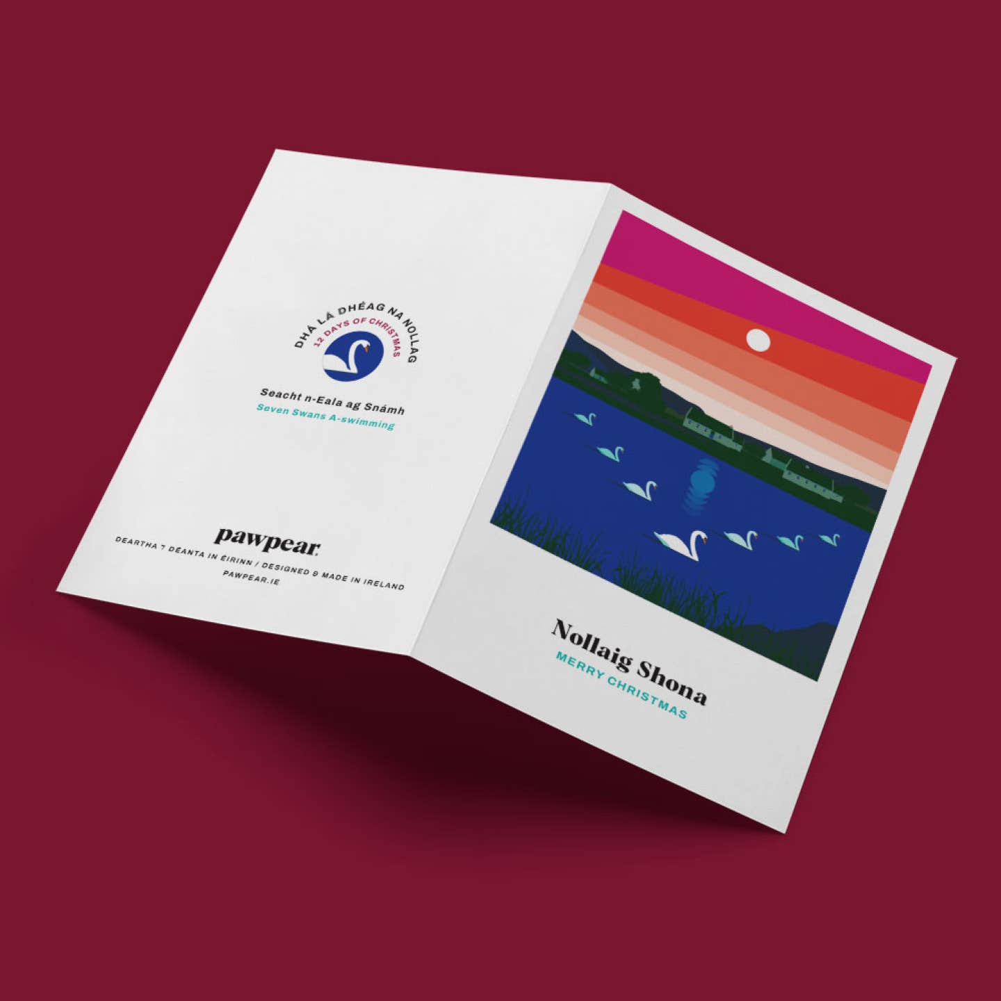 12 Days Christmas Card Box - Pawpear