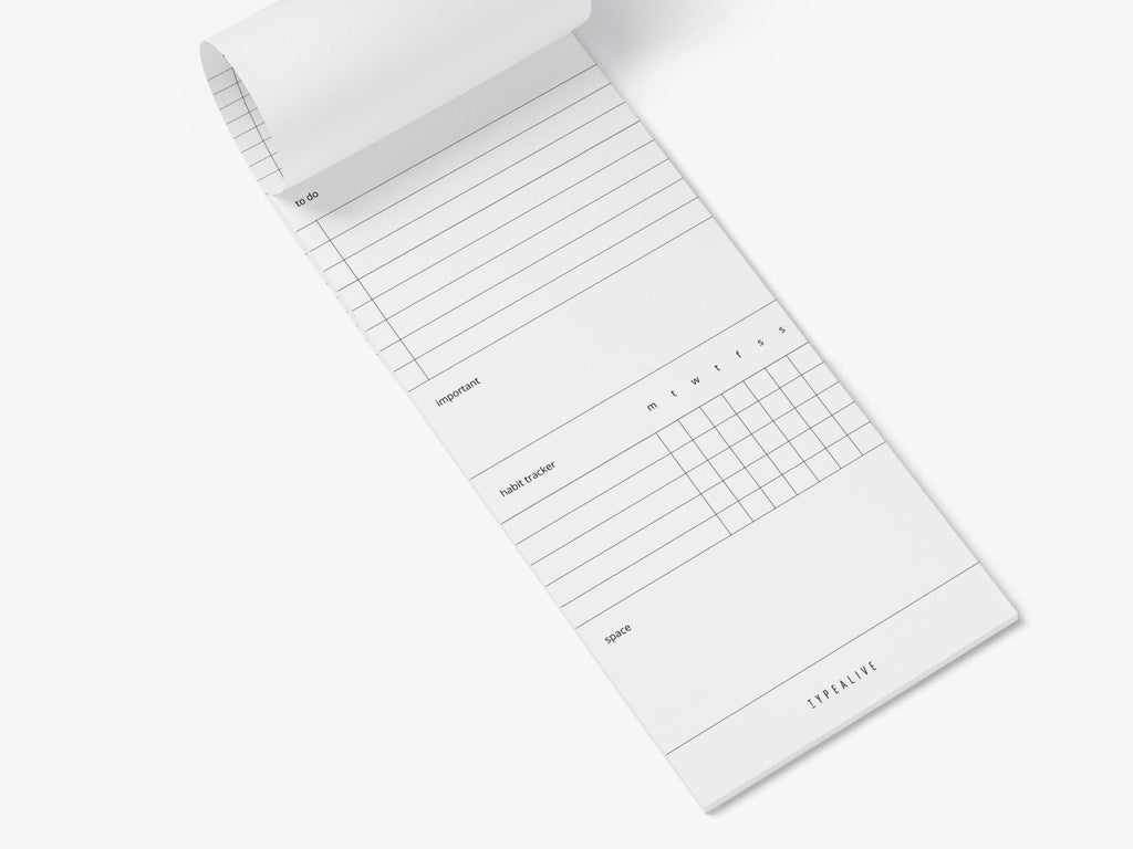 Notepad “narrow”/Plain