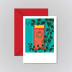 Red Door Greeting Card