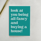 Fancy New House Card