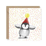 Penguin's Celebration Greeting Card