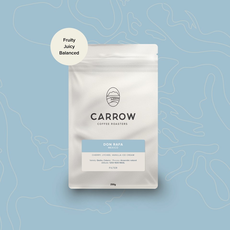 Carrow Coffee – Don Rafa / Anaerobic Natural / Filter (Mexico, 250g Wholebean)