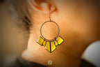 Art Deco Drop Earrings | Handmade by Naoi