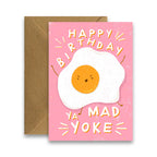 Happy Birthday Mad Yoke - Funny Irish Card