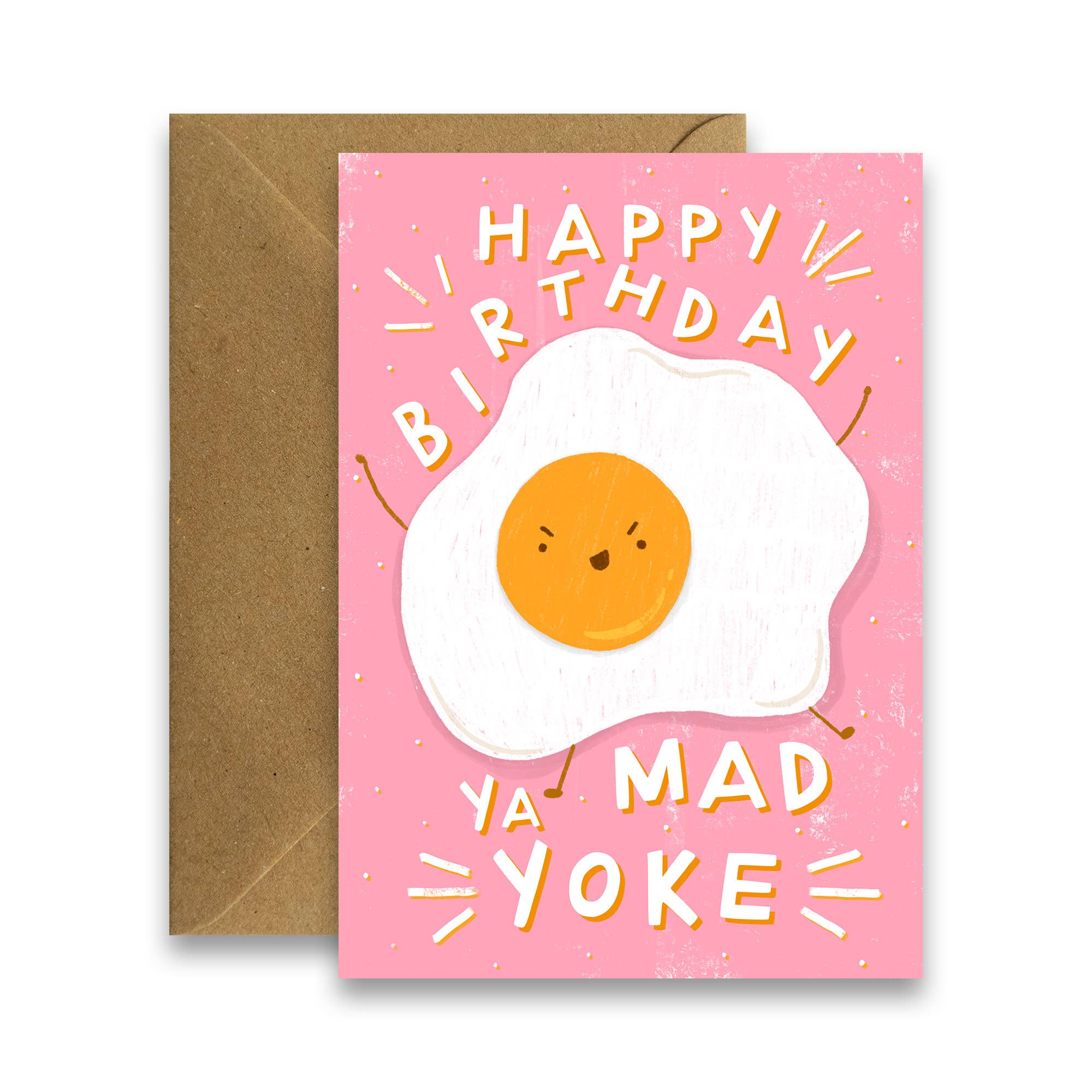 Happy Birthday Mad Yoke - Funny Irish Card