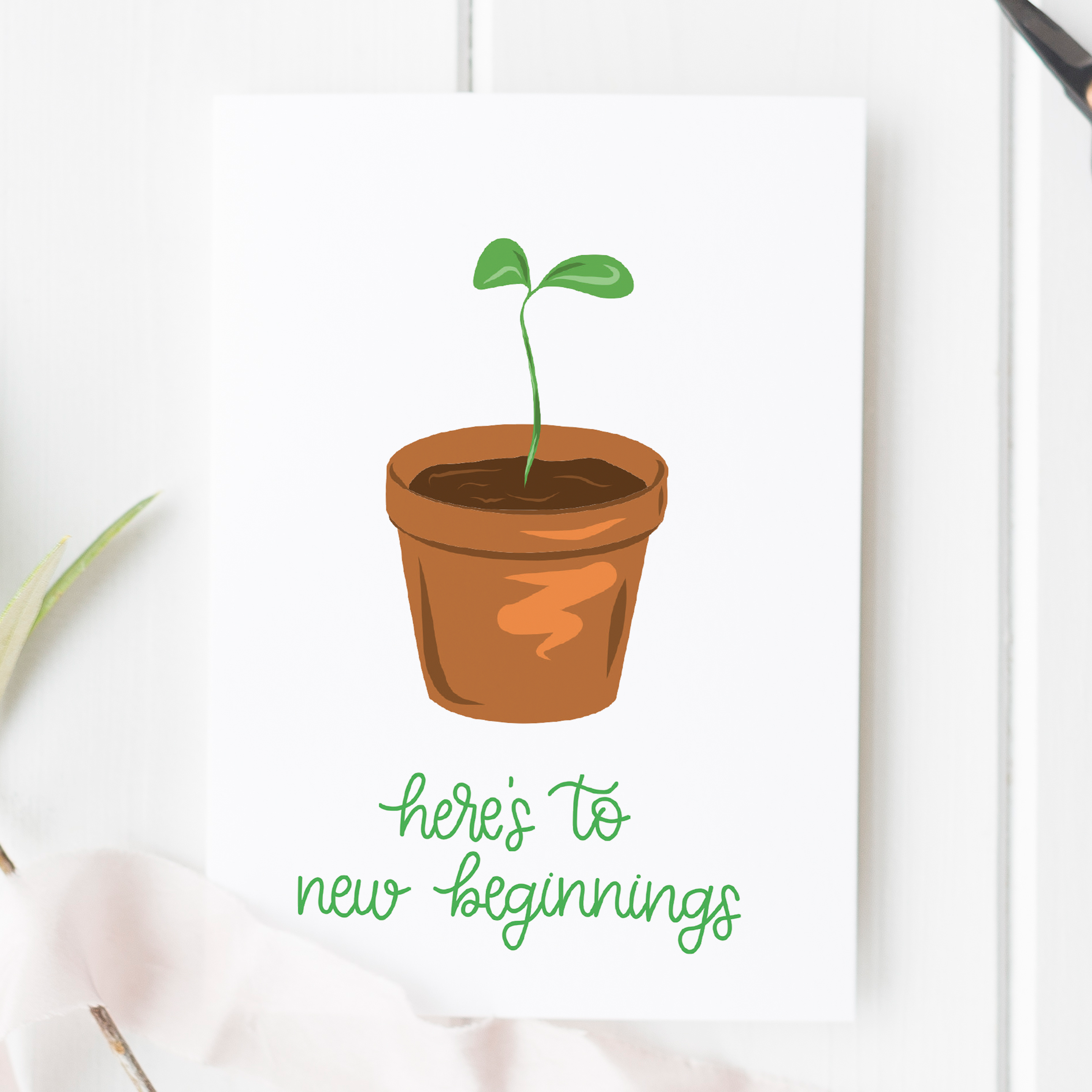 New Beginnings Card