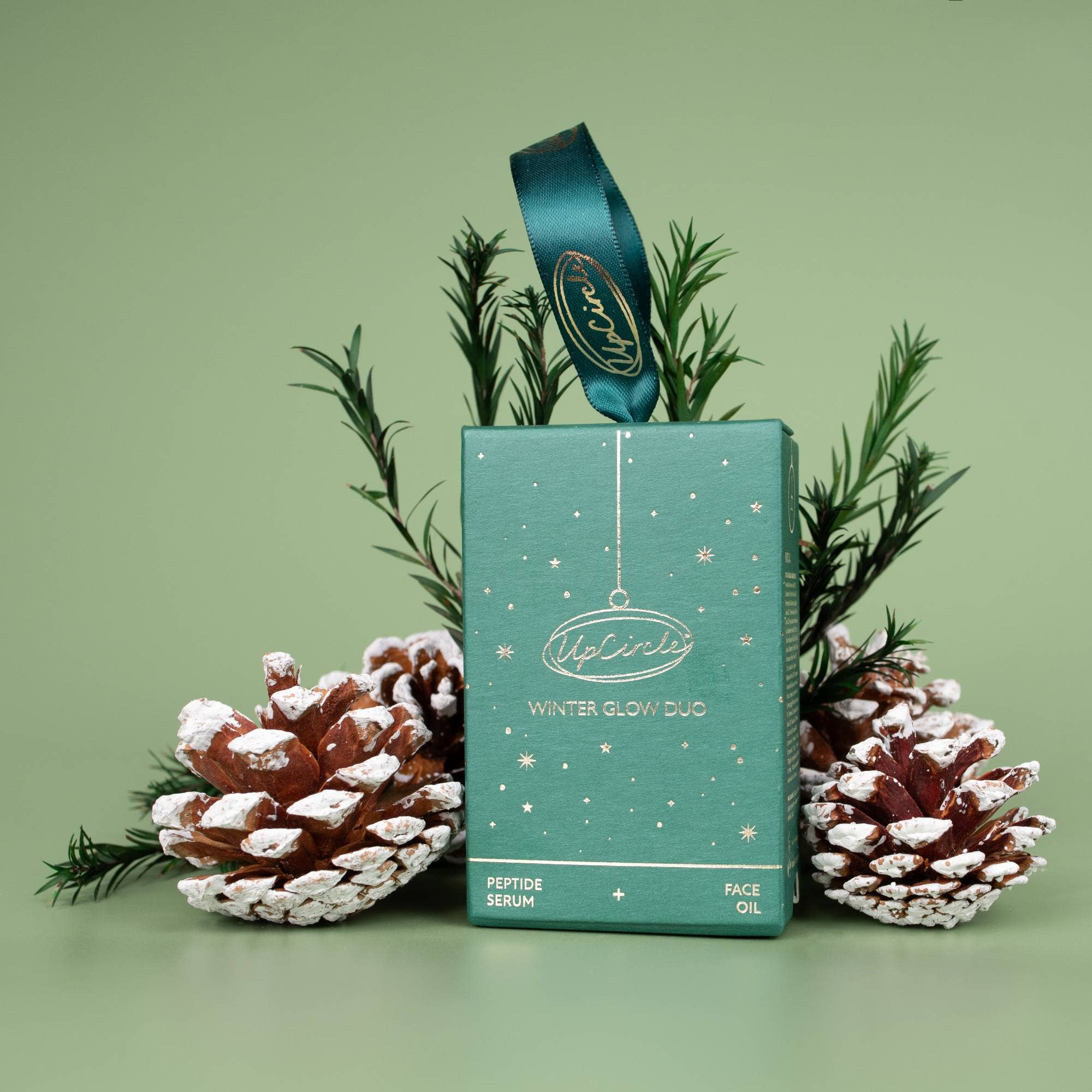 Winter Glow Vegan Natural Festive Christmas Bauble Gift Set