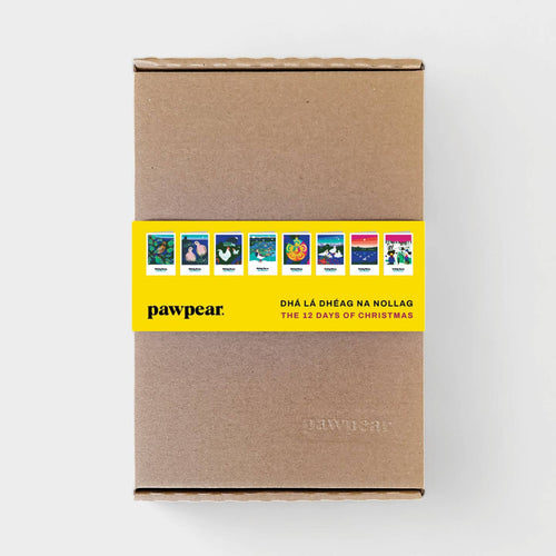 12 Days Christmas Card Box - Pawpear