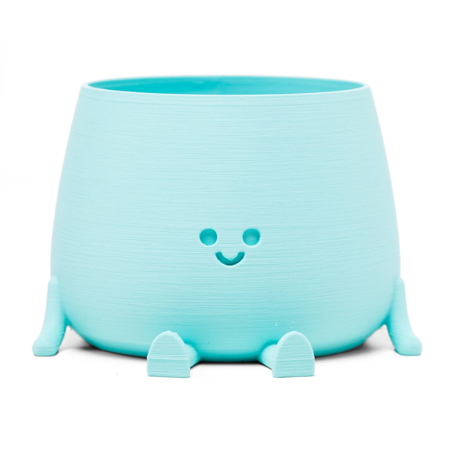 Happy Pot Planter - Matte Light Blue - Medium