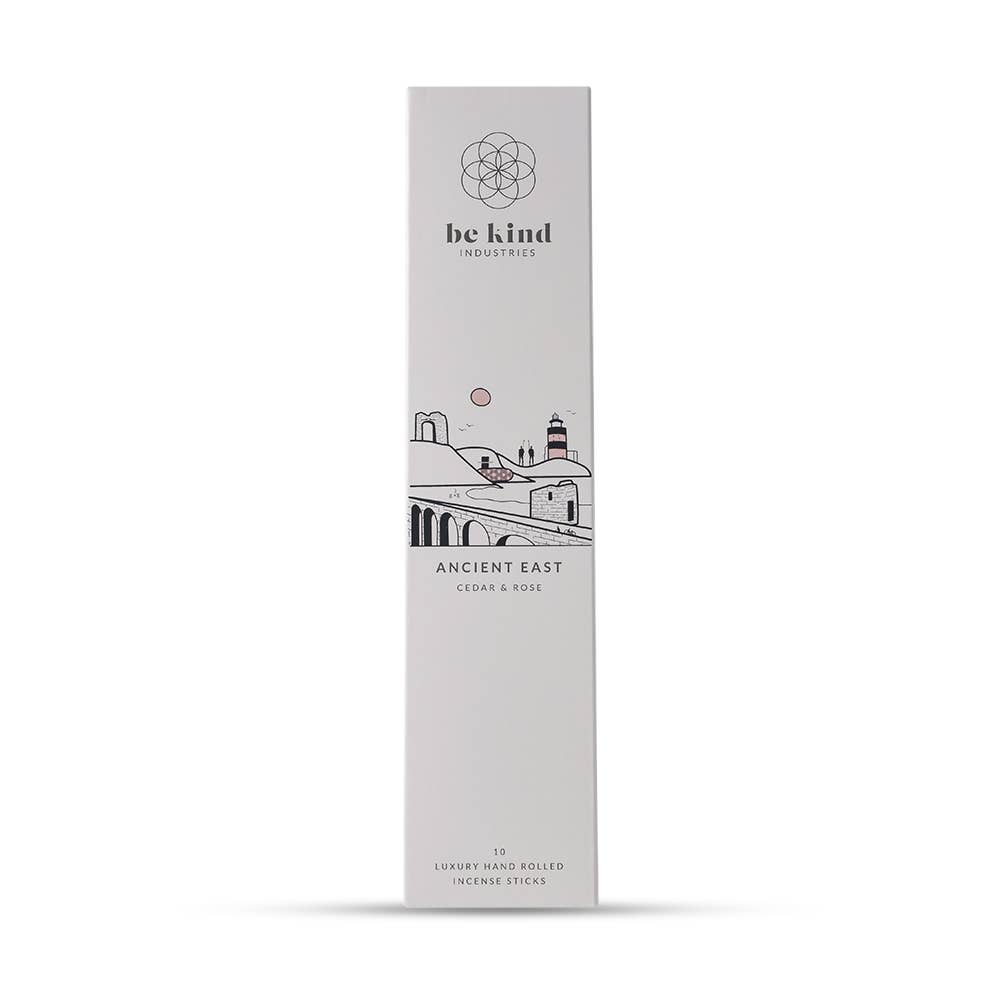 Be Kind Industries - Ancient East Incense - Cedar and Rose