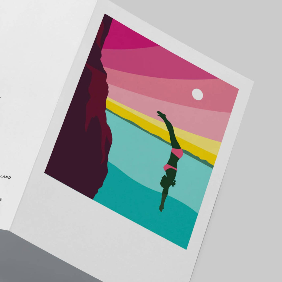 Diving Greeting Card