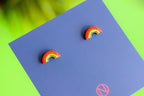 Rainbow Stud Earrings