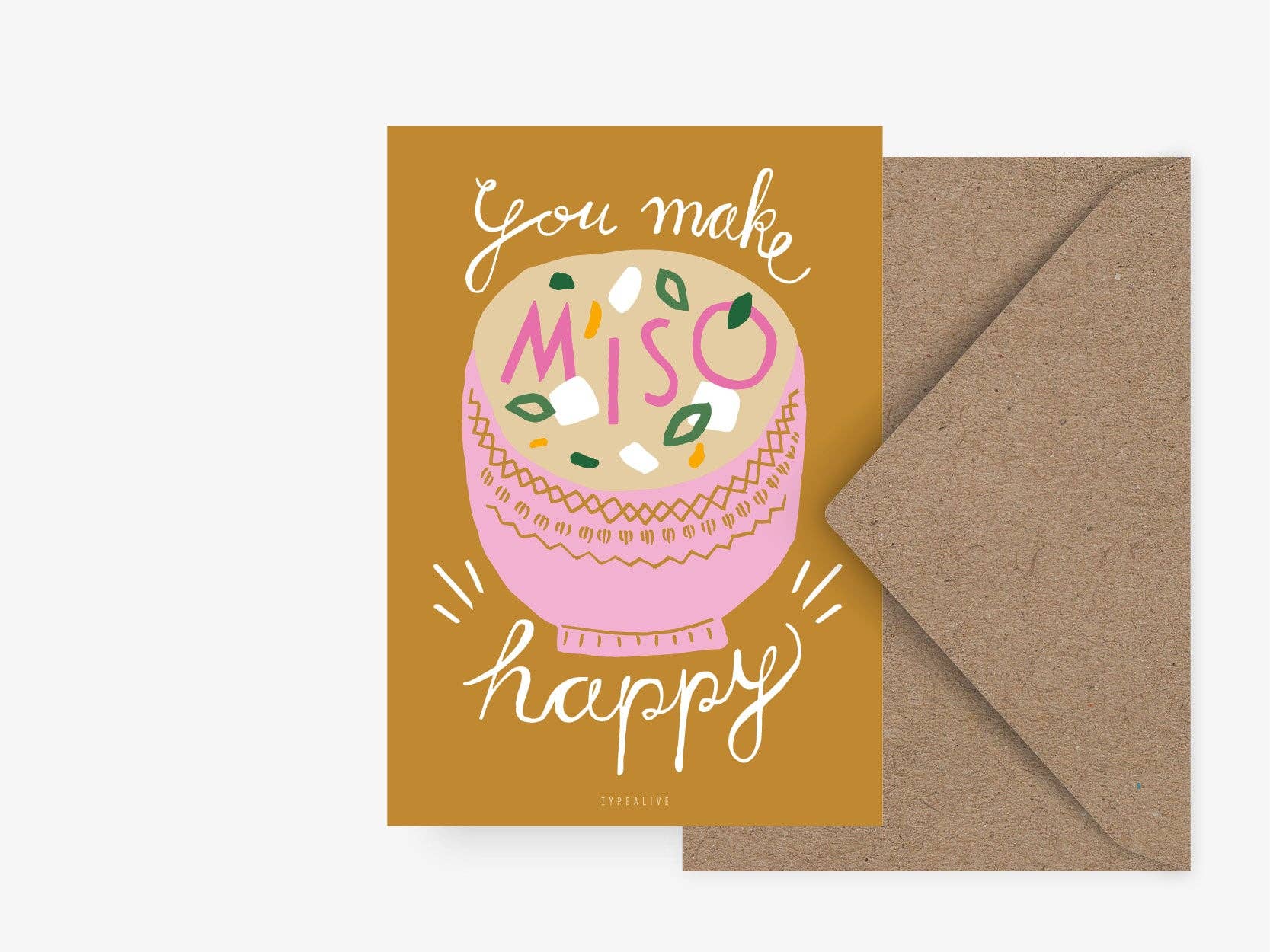 Postcard/Miso Happy