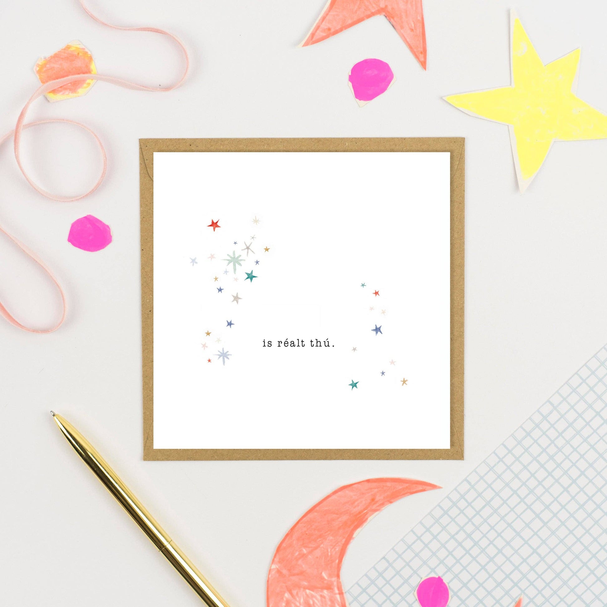 Is Réalt Thú Greeting Card