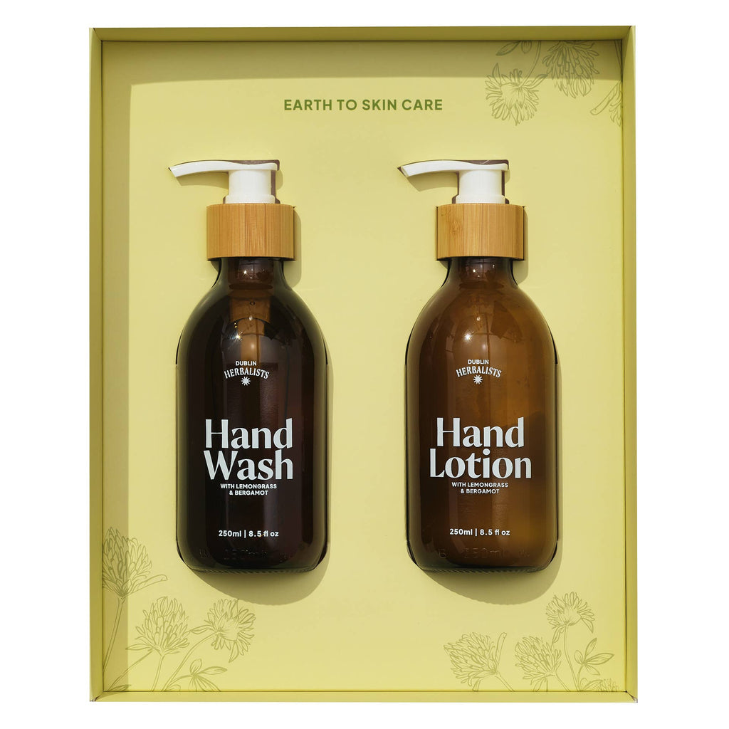 Vegan Hand Wash & Hand Lotion Gift Set - Dublin Herbalists