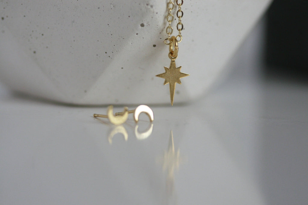 Dainty Celestial Jewellery SET | Gold Plated | Kaiko Studio