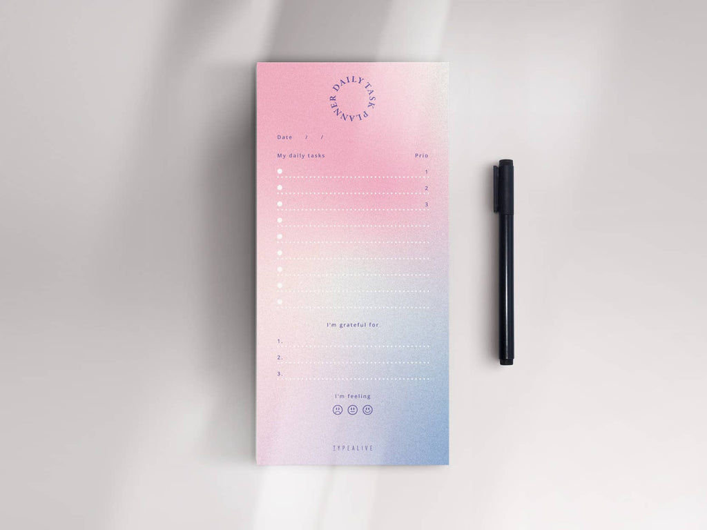 “slim” notepad/Daily Tasks