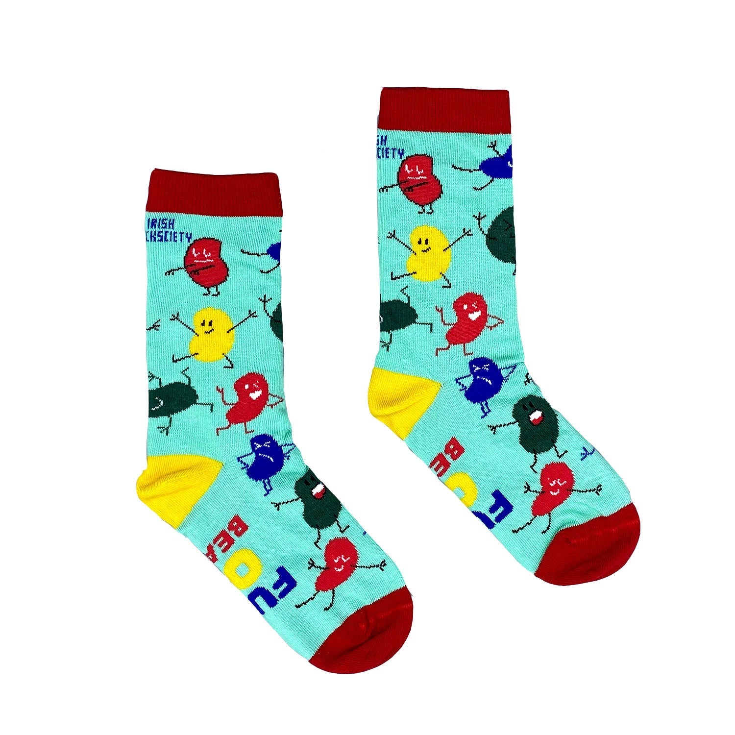 Full of Beans - Kids Socks - Irish Socksciety