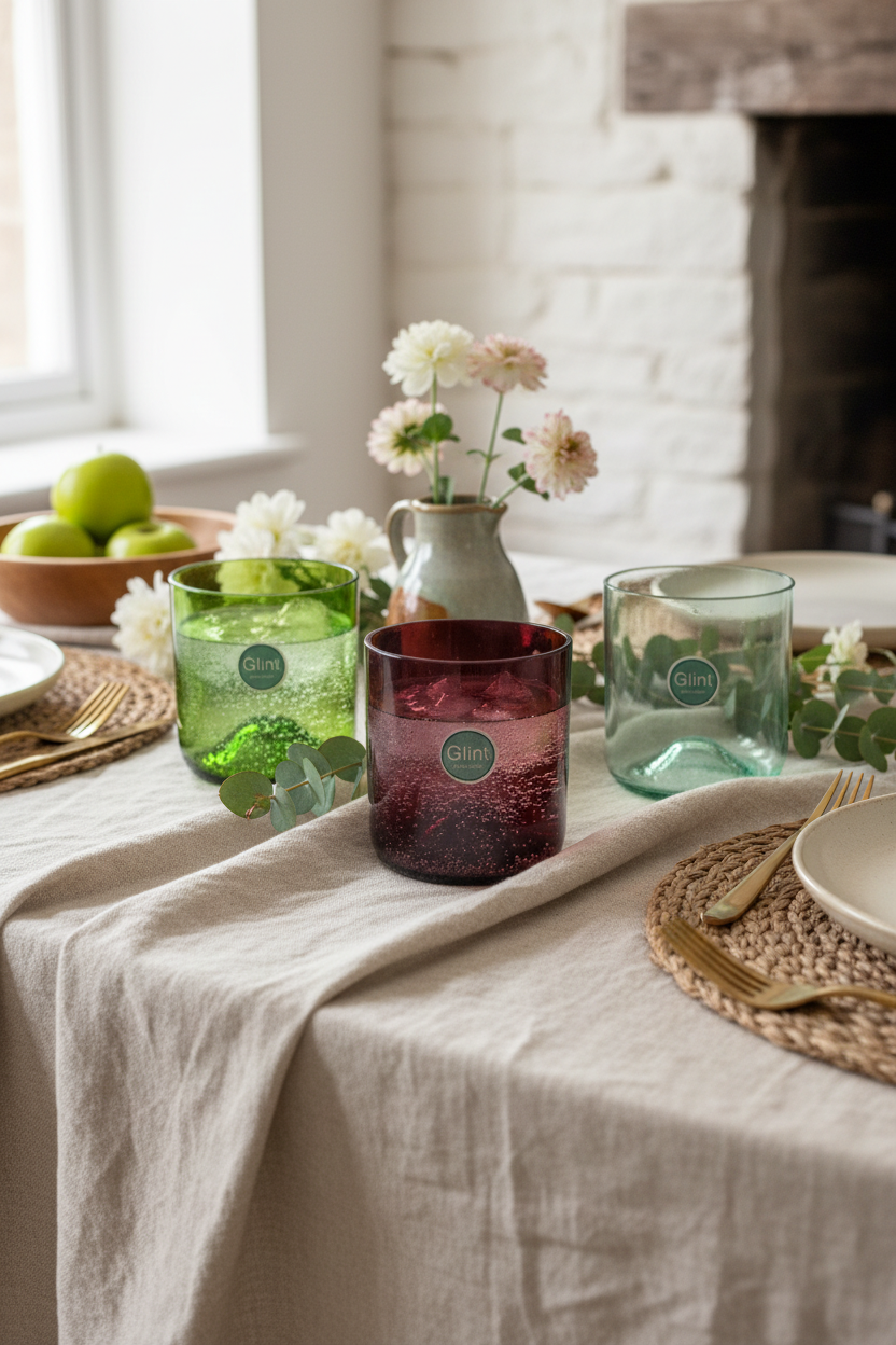 Glint Glassware Table Setting