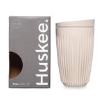 12oz Huskee Cup & Lid - Natural