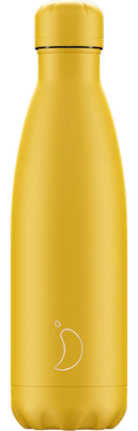 500ml Chillys Bottles - All Burnt Yellow