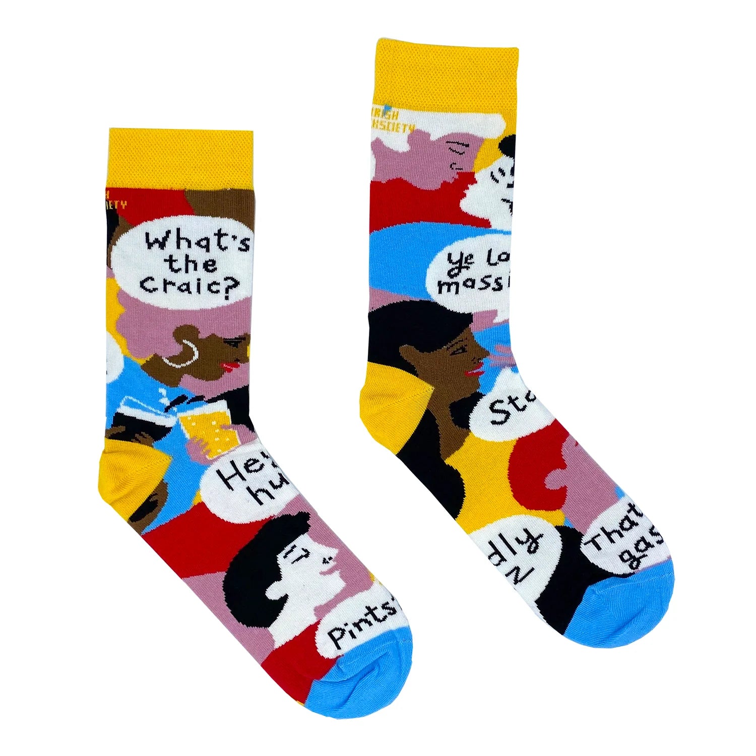 The Irish Craic Socks - Artist Edition - Irish Socksciety