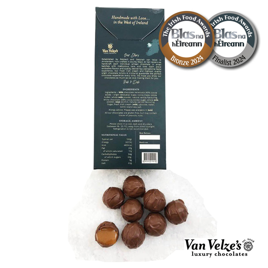 Salted Caramel Truffles - Van Velze's Chocolates