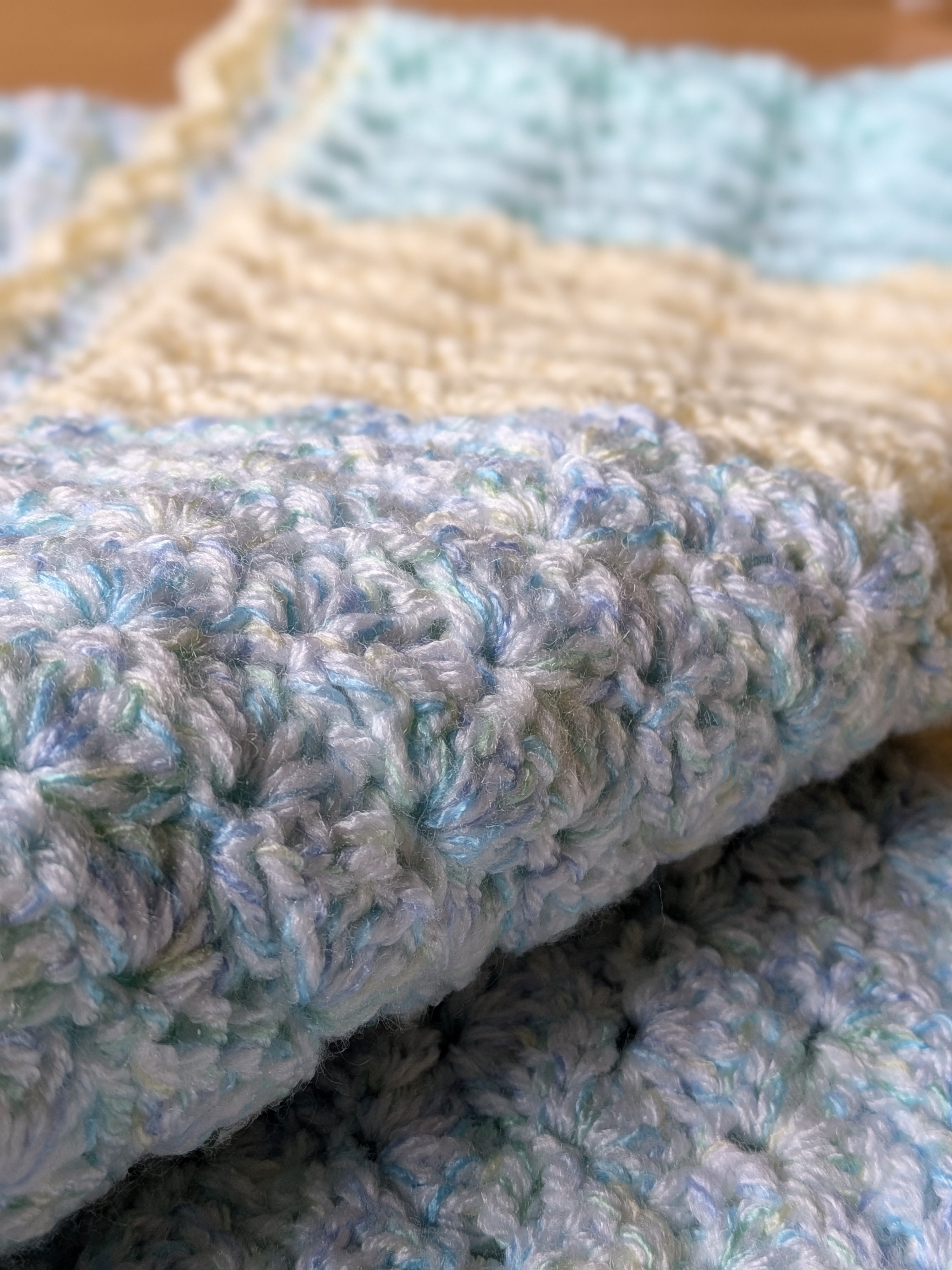 Handmade Baby Blanket - Crocheted - Individually priced