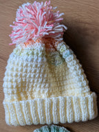 Cardigan and Hat Knitted Set - Handmade in Galway