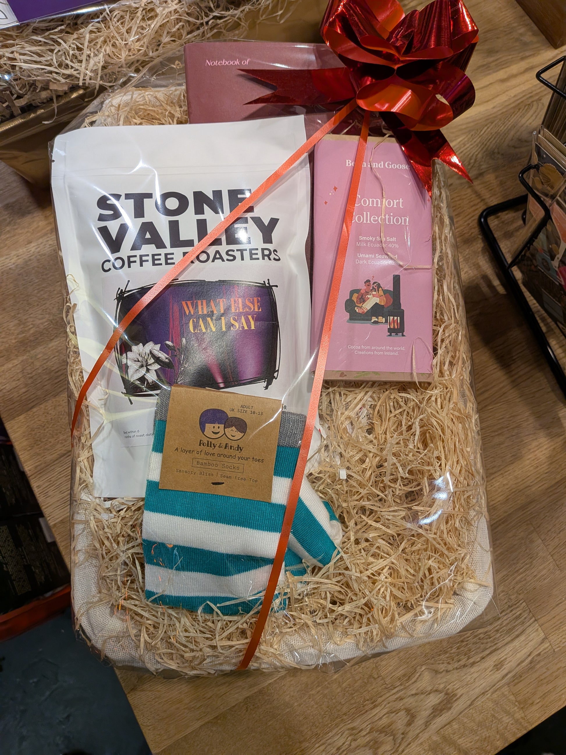 Tree Bark Christmas Gift Hampers