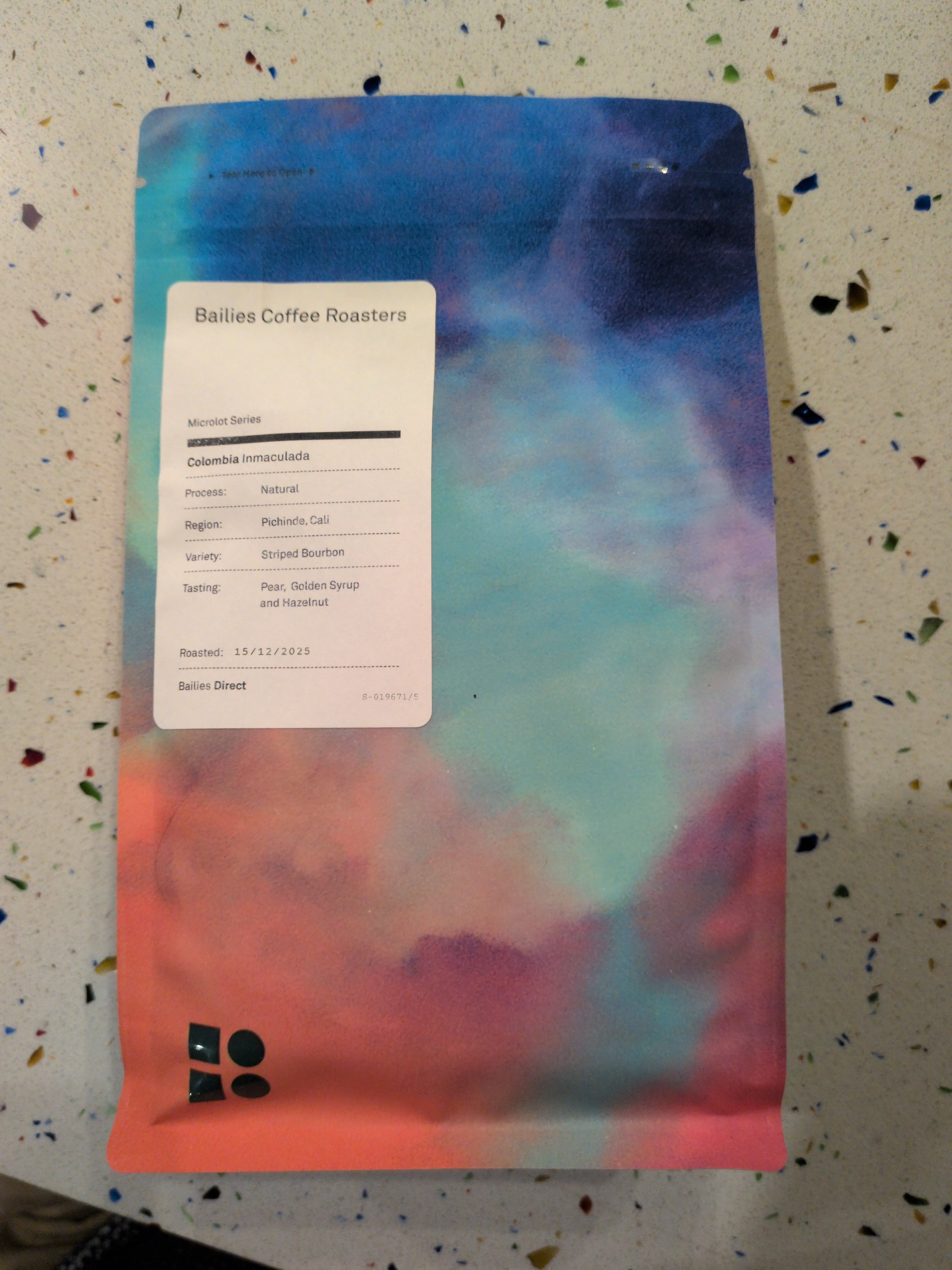 Inmaculada | Natural | Colombia | | Bailies Coffee Roasters