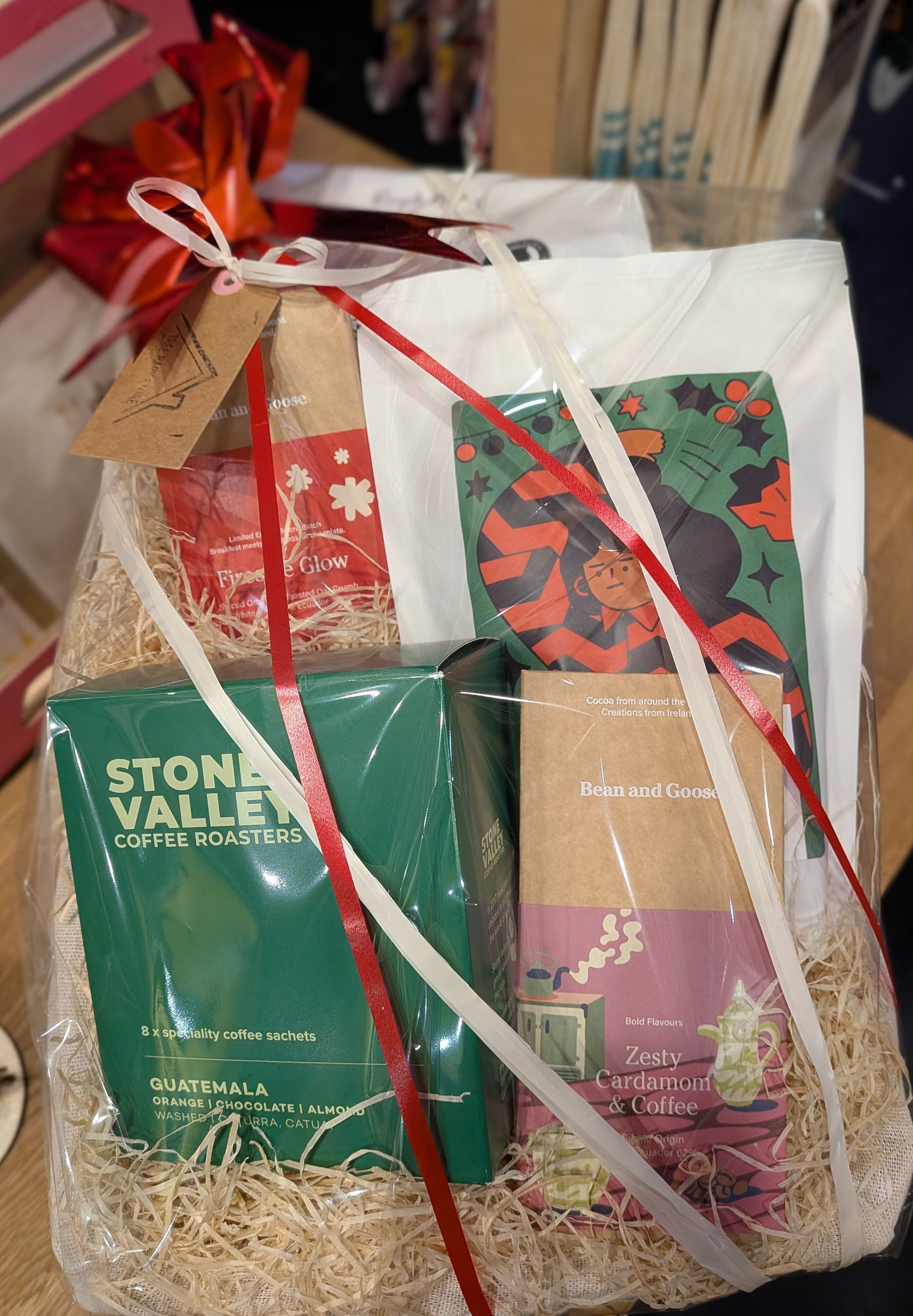 Tree Bark Christmas Gift Hampers