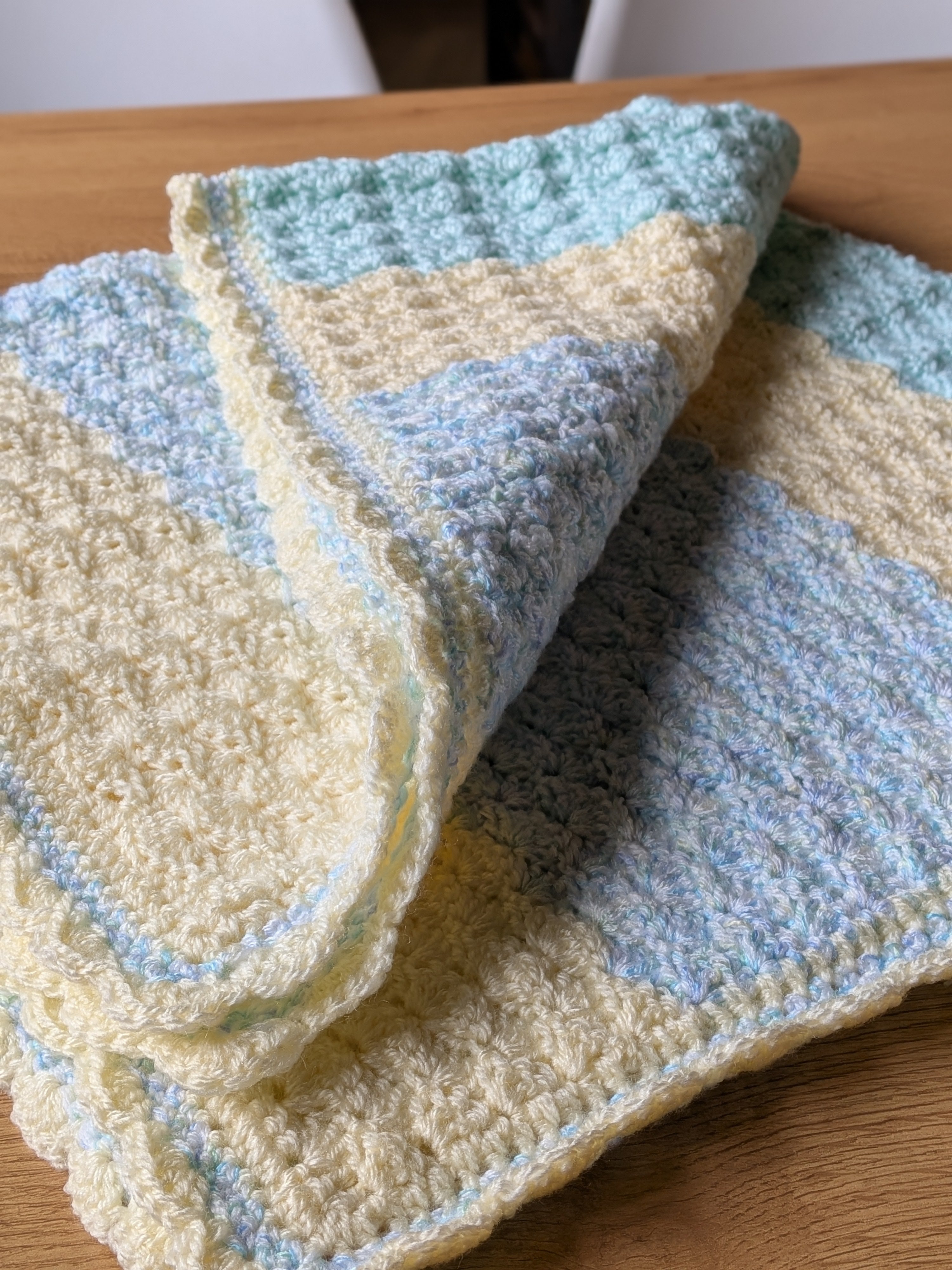 Handmade Baby Blanket - Crocheted - Individually priced