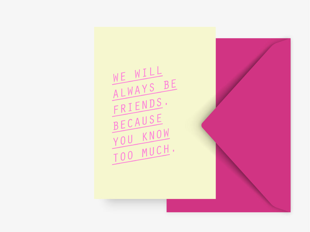 Always Friends Card