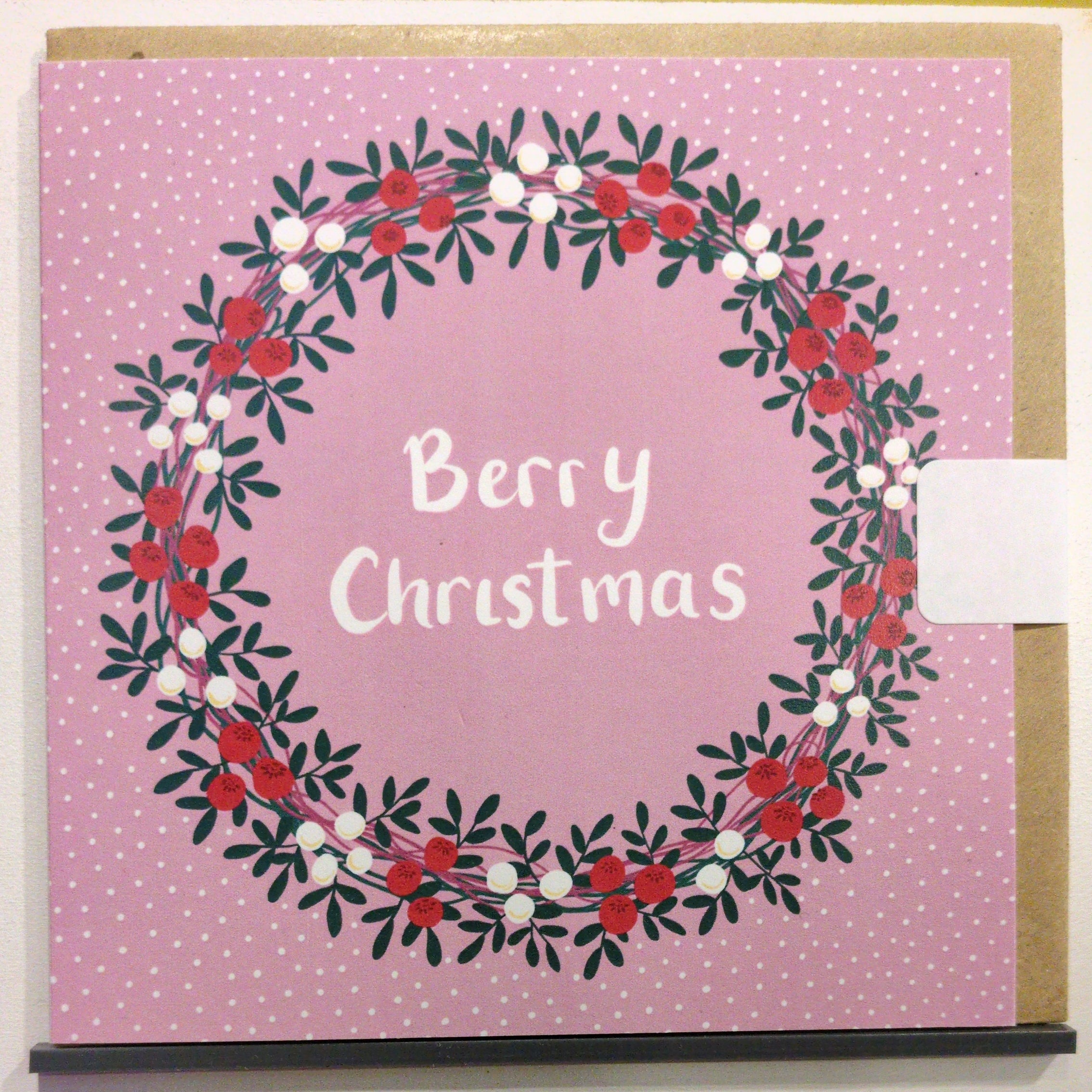 Berry Christmas card