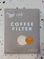 V60 Coffee Filter - Organic Cotton - Ebb