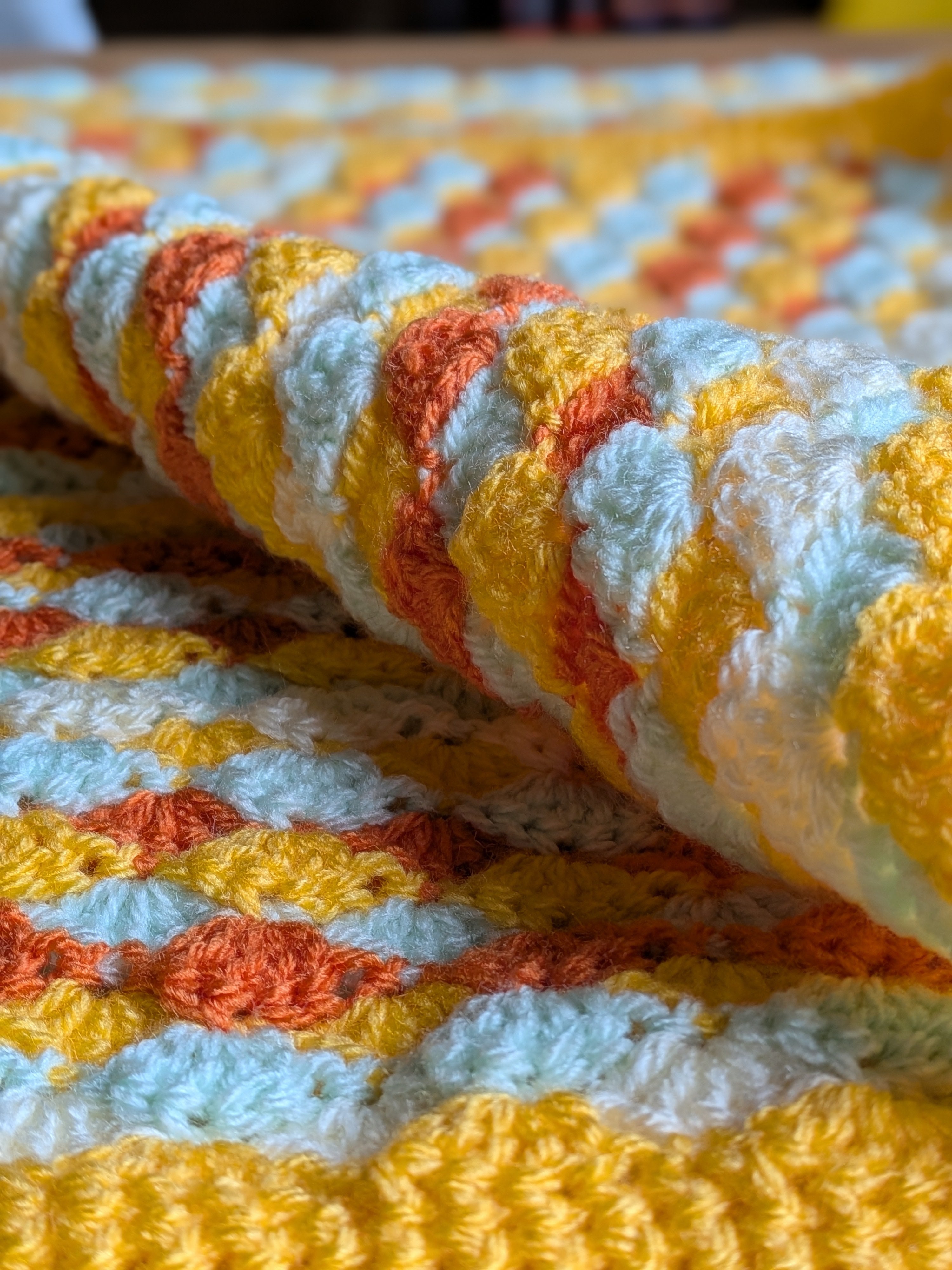 Handmade Baby Blanket - Crocheted - Individually priced