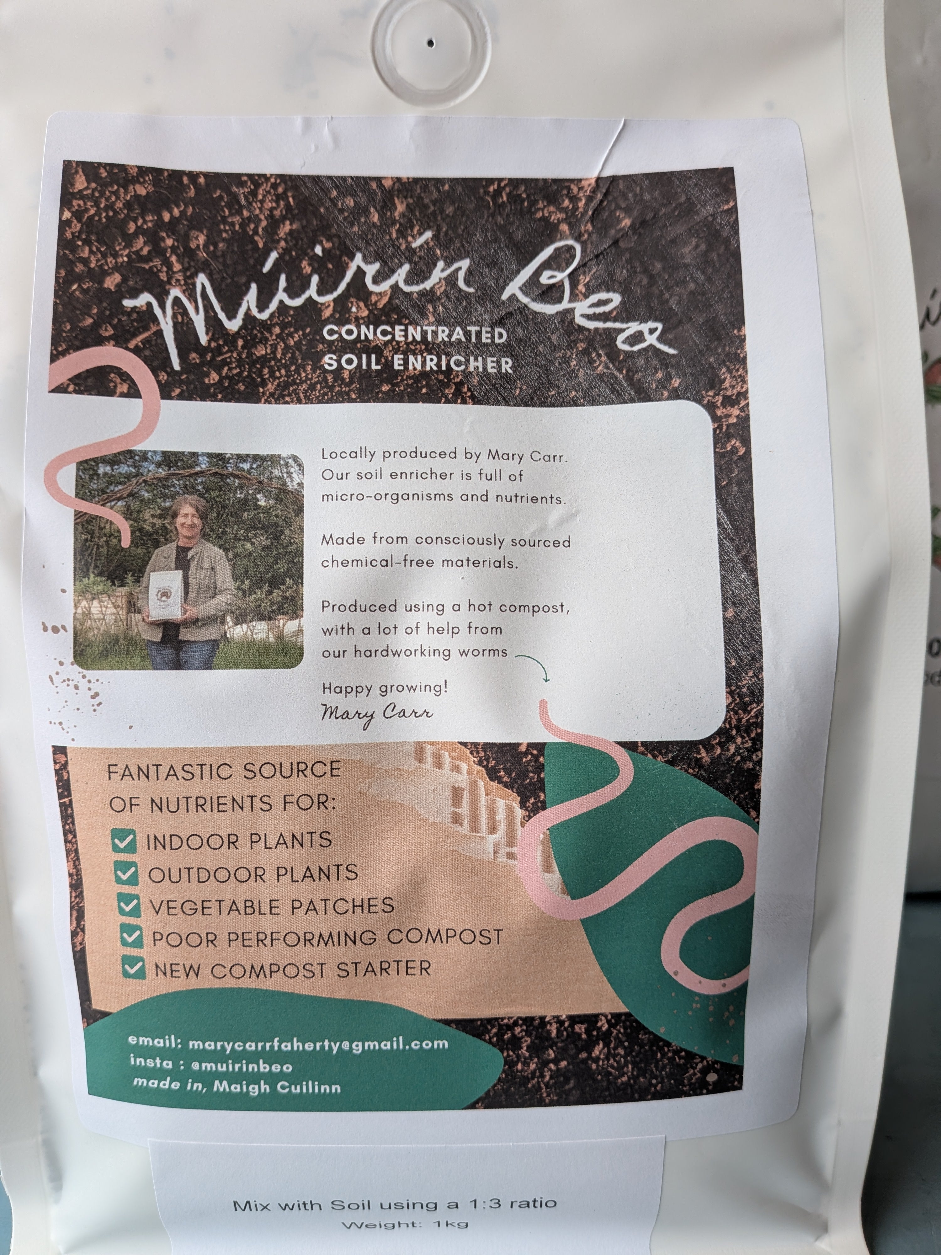 Múirin Beo Living Soil | Biologically Active Compost | Ireland