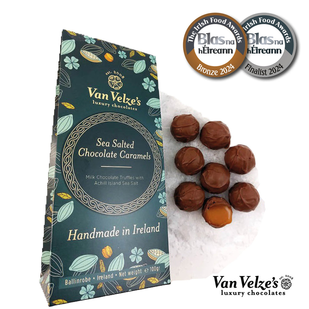 Salted Caramel Truffles - Van Velze's Chocolates