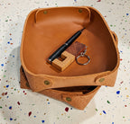Leather Valet Tray - Large